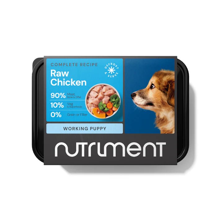 Nutriment - Puppy - Raw Chicken 500g - Wild Paws and Claws