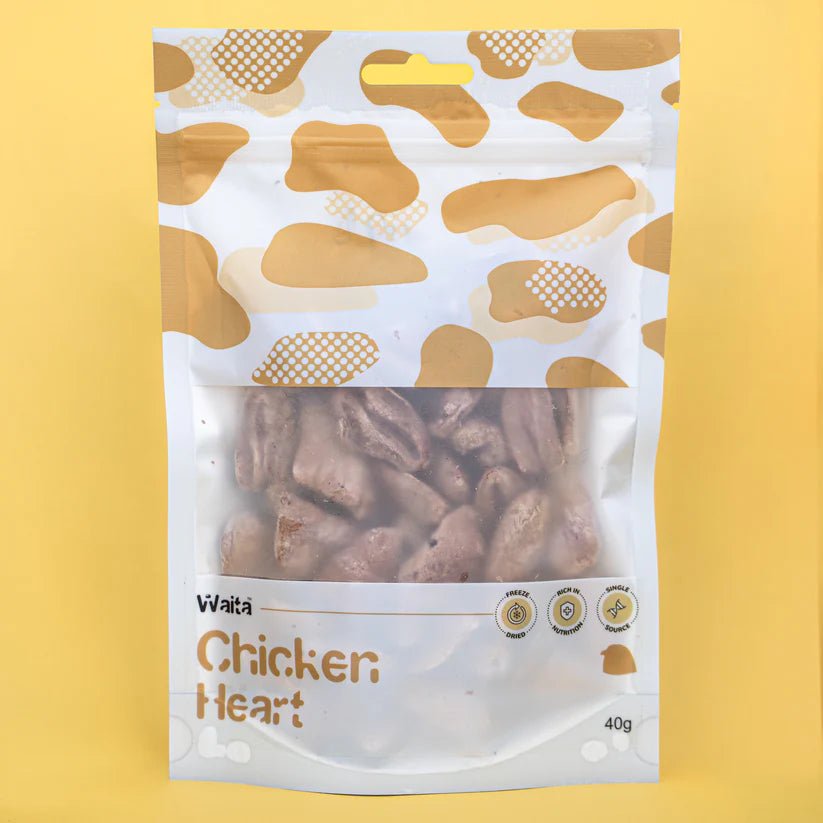 Freeze dried - Chicken hearts 40g - Wild Paws and Claws