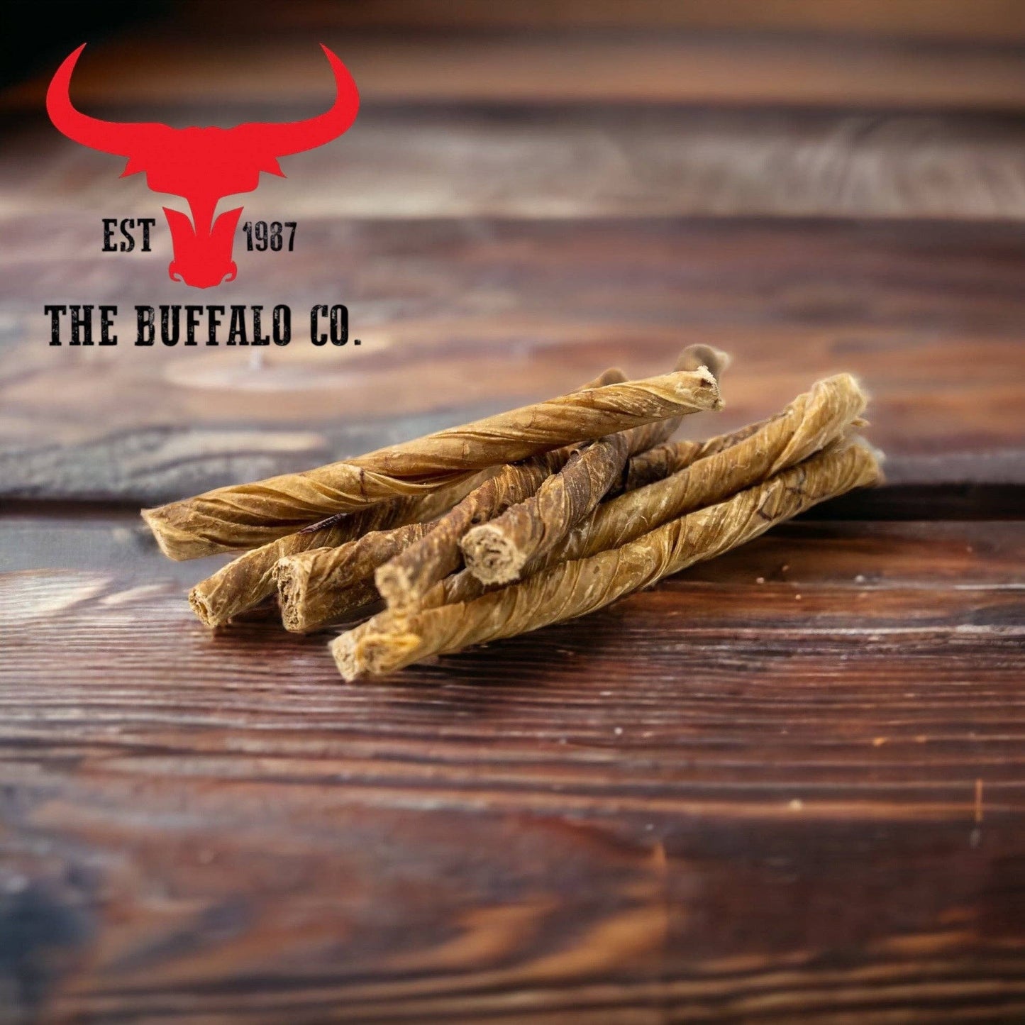 Buffalo Twists - Dog Treats - 100g - Wild Paws and Claws