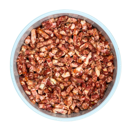 Wolf Tucker Beef Meal 500g | Complete Raw Dog Food - Wild Paws and Claws