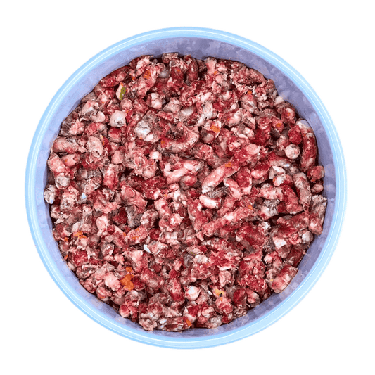 Wolf Tucker Beef & Tripe Meal 500g | Complete Raw Dog Food - Wild Paws and Claws