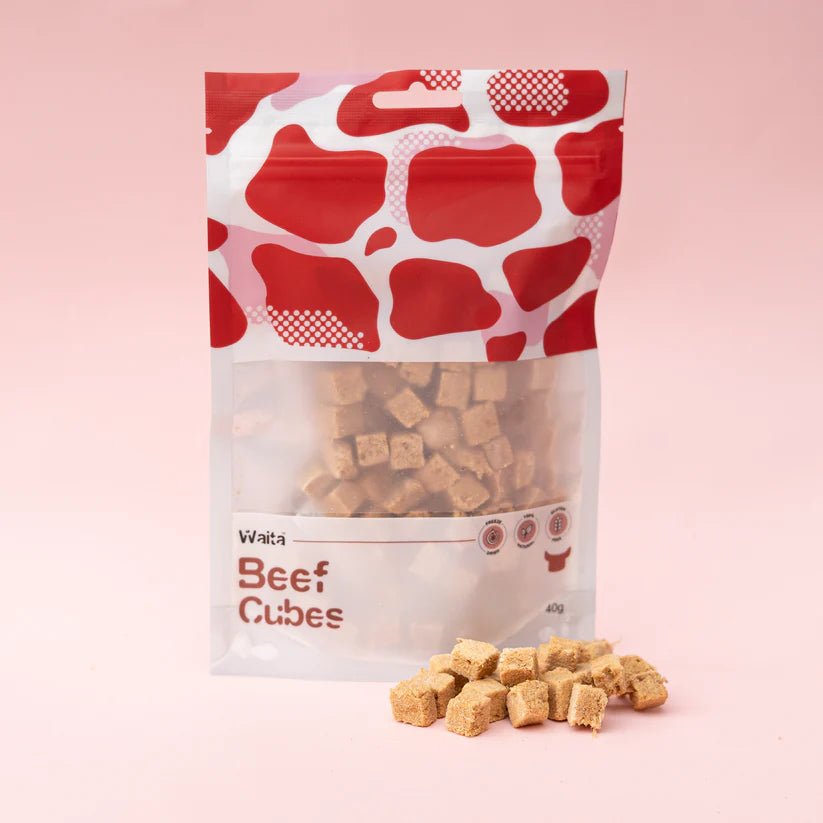 Freeze dried - Beef Cubes 40g - Wild Paws and Claws