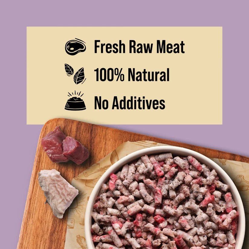Dibo - Lamb & Tripe - Raw Dog Freeflow 1kg - Wild Paws and Claws