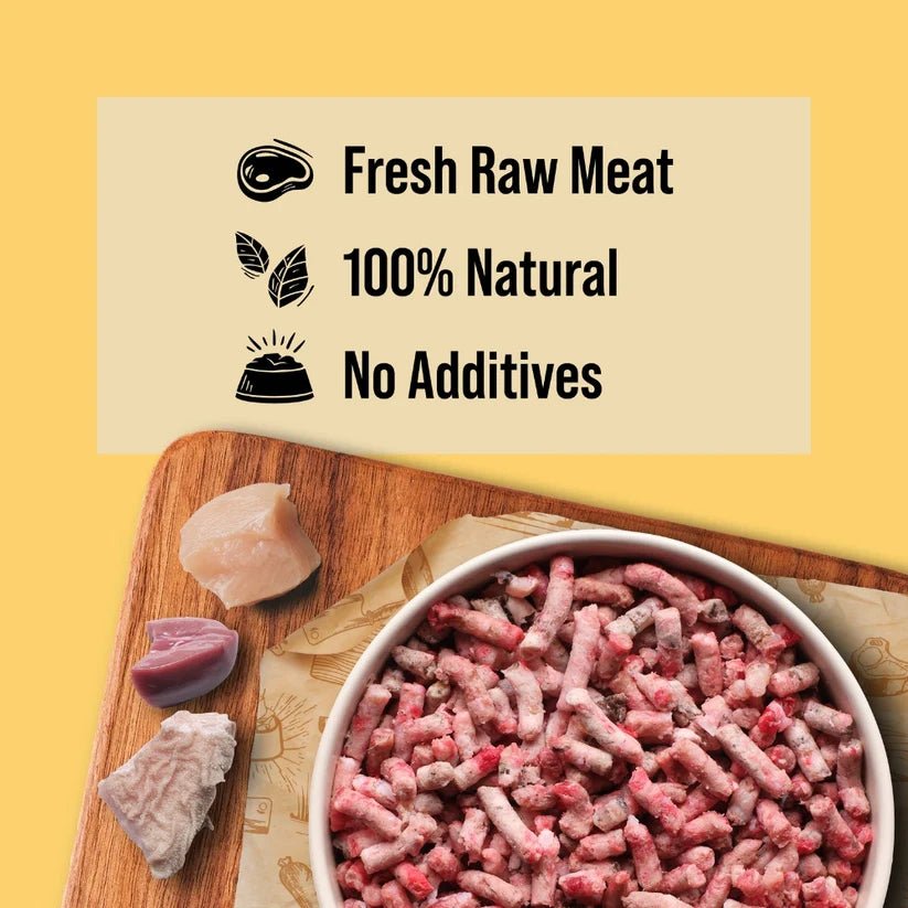 Dibo - Chicken, Tripe & Offal - Raw Dog Freeflow 1kg - Wild Paws and Claws