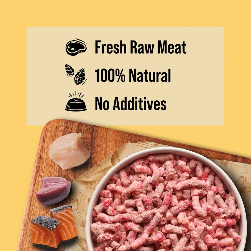 Dibo - Chicken, Salmon & Offal - Raw Dog Freeflow 1kg - Wild Paws and Claws