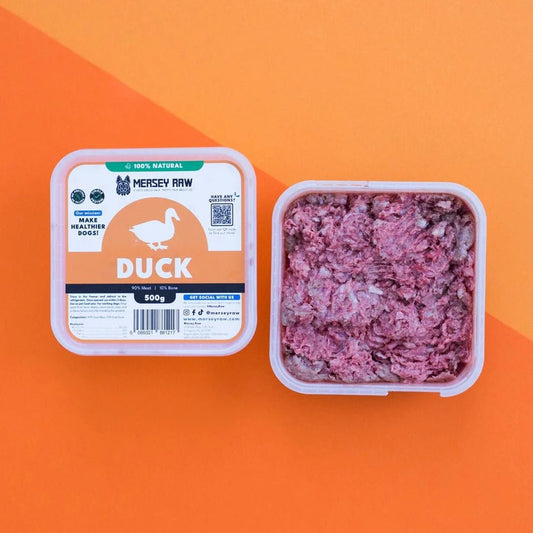 Mersey Raw Duck Mince 500g | Wild Paws & Claws