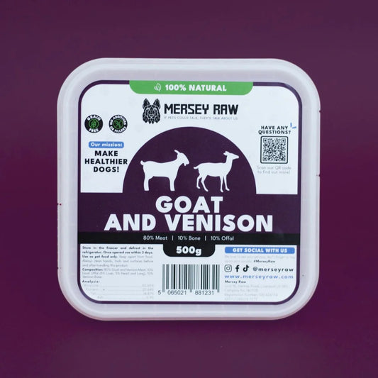 Mersey Raw - Goat & Venison - 500g