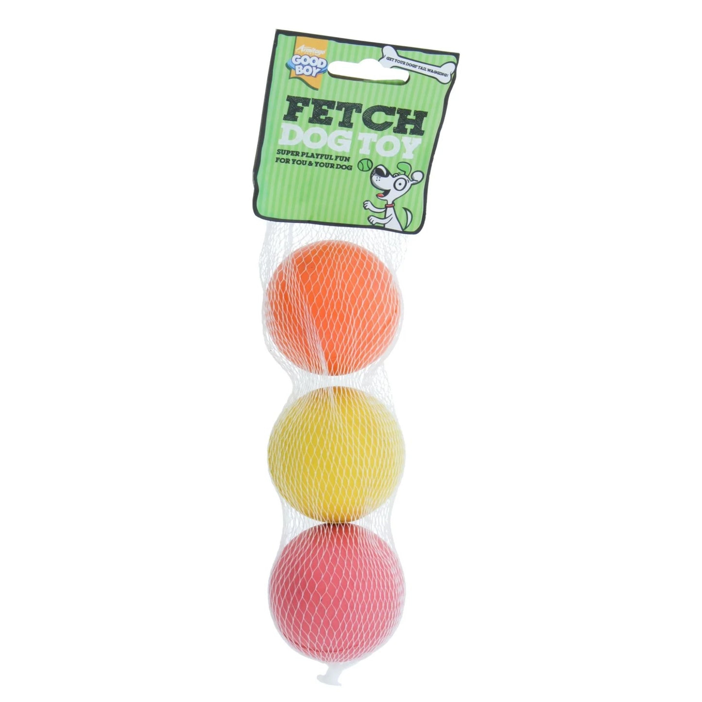 GOOD BOY - FETCH BALLS 3 PACK - Wild Paws and Claws