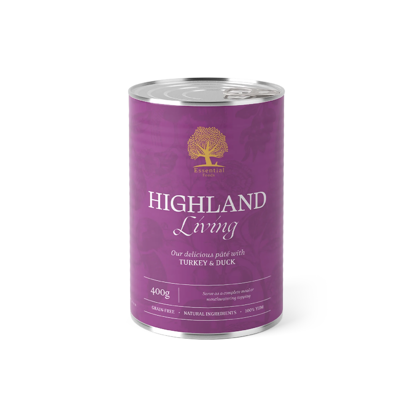Highland living | Premium Wet Food (400g Tin) - Wild Paws and Claws