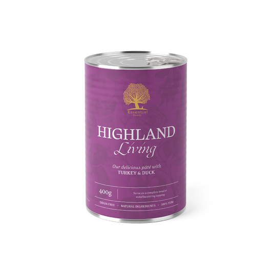 Highland living | Premium Wet Food (400g Tin) - Wild Paws and Claws