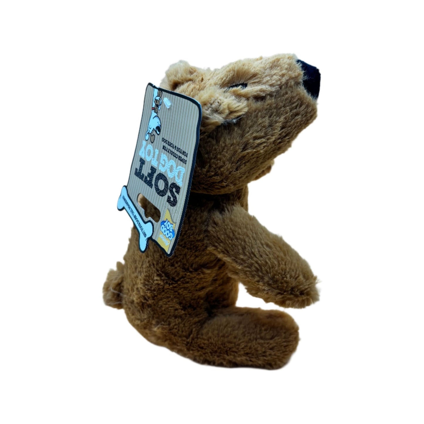 GOOD BOY - BROWN FLUFFY BEAR 11" - Wild Paws and Claws