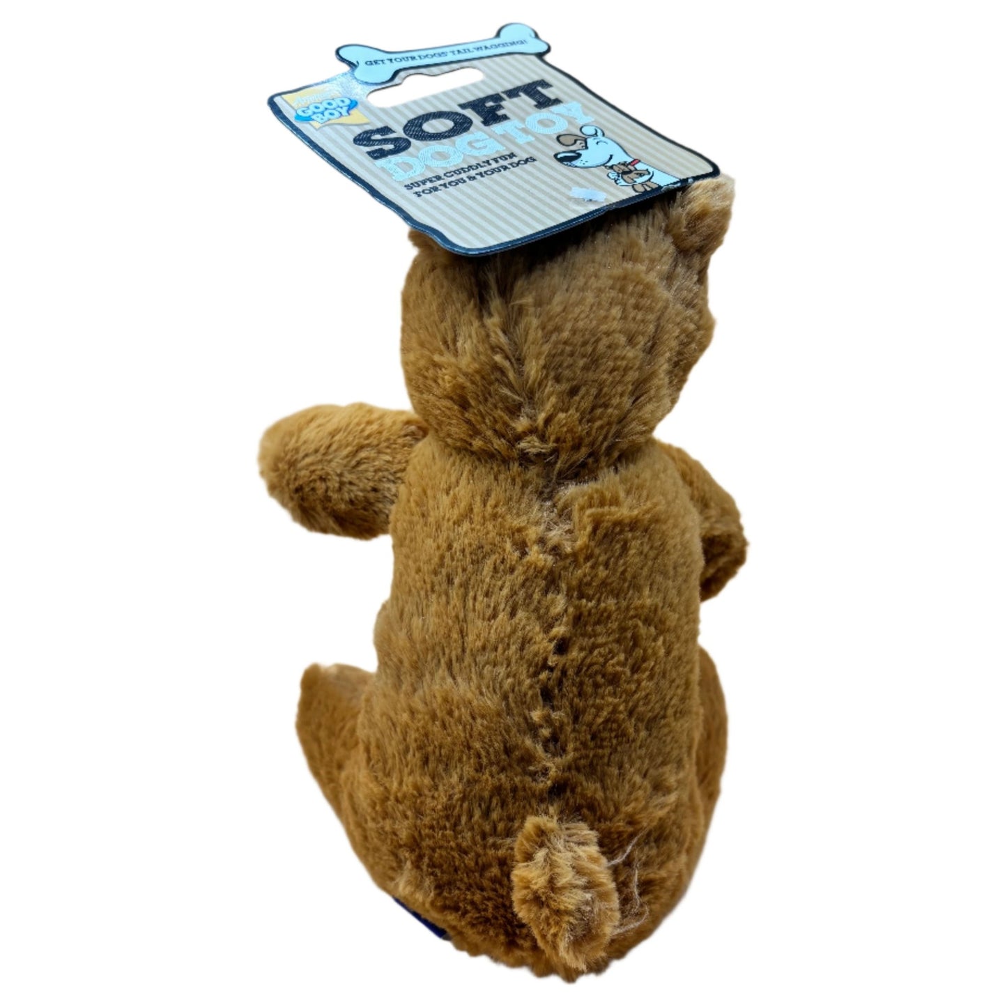 GOOD BOY - BROWN FLUFFY BEAR 11" - Wild Paws and Claws