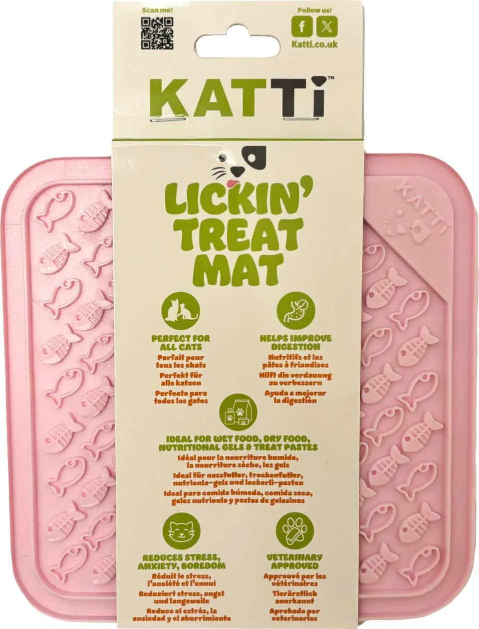 Katti Lick Mat Pink