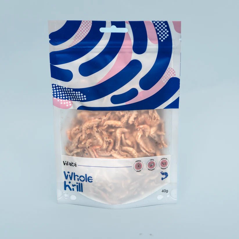 Freeze dried - Whole Krill 40g - Wild Paws and Claws