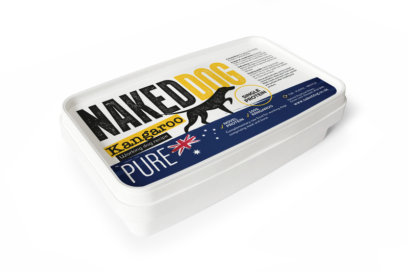 Naked Dog Pure Kangaroo 1kg – official pack shot