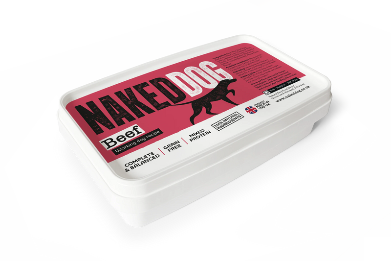 NAKEDDOG - Original Beef - 1KG (2 x 500g) – official pack shot