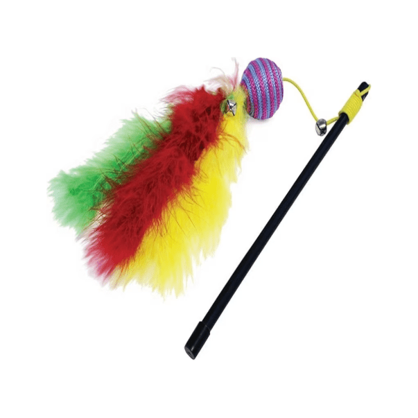 CAT 'N' CABOODLE CARNIVAL BALL CAT TEASER - Wild Paws and Claws