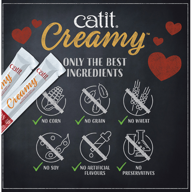 CATIT CREAMY - LICKABLE TREATS - Wild Paws and Claws