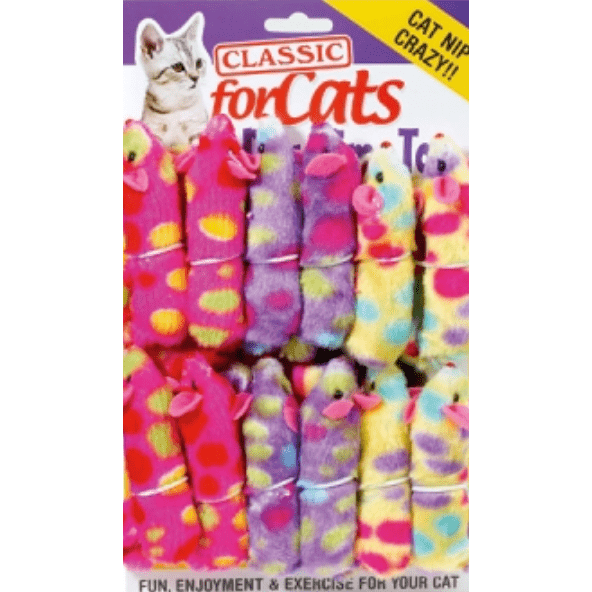 PLUSH FERRET CAT TOY - 110MM - Wild Paws and Claws