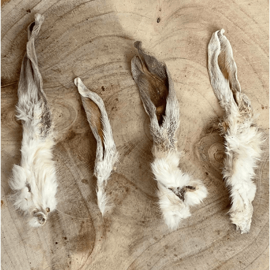 HAIRY RABBIT EARS - 200G - Wild Paws and Claws