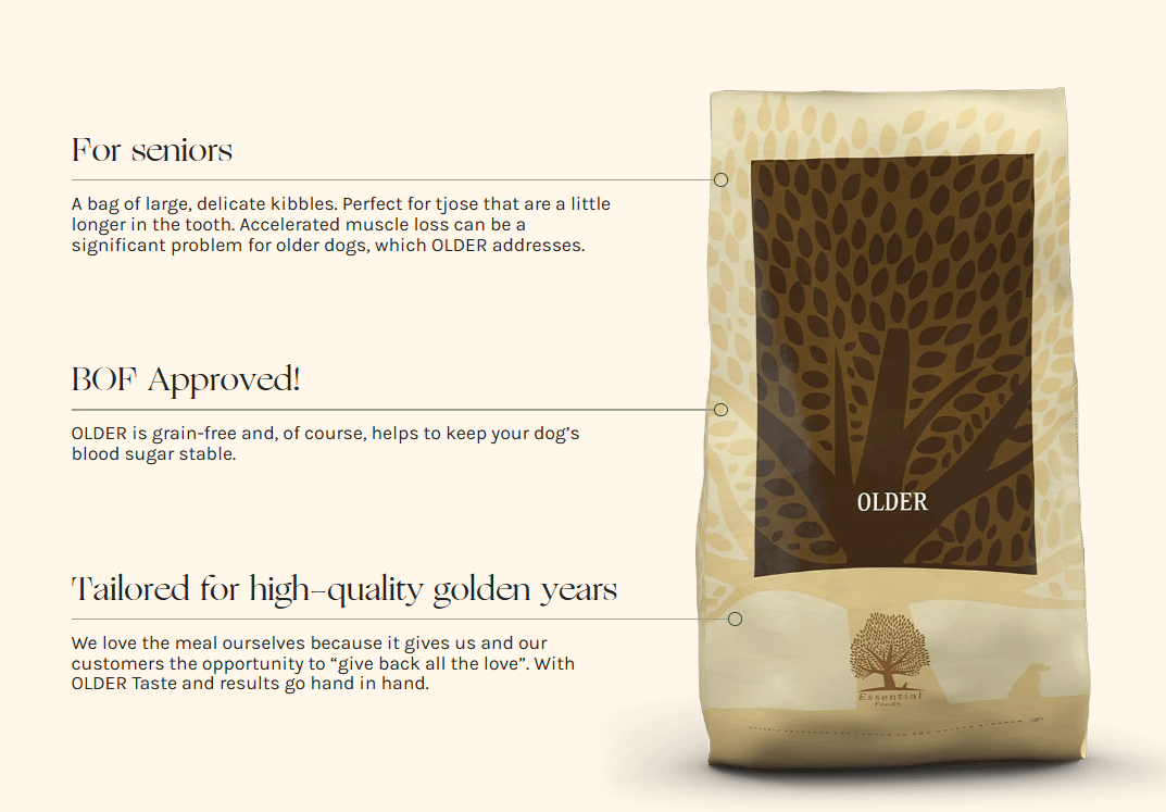 ESSENTIAL OLDER - 10KG (WORKING DOG)