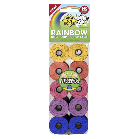 BAGS ON BOARD POOP BAGS - 140 BAGS - Wild Paws and Claws