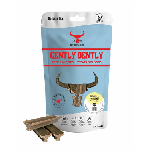 Gently Dently - Chicken Dental Treats for Dogs - Wild Paws and Claws