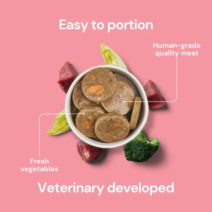 Nutriment Gently Cooked Beef Medallions – Fresh, Human-Grade Nutrition - Wild Paws and Claws