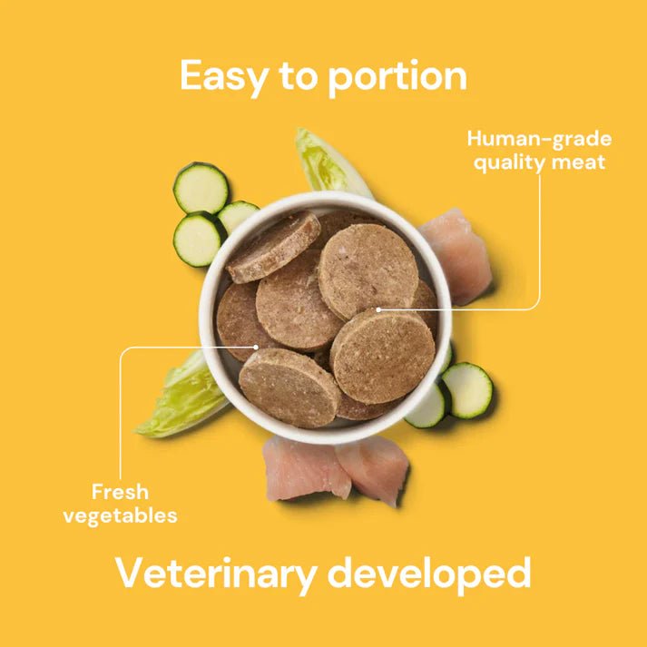 Nutriment Gently Cooked Chicken Medallions – Fresh, Human-Grade Nutrition - Wild Paws and Claws