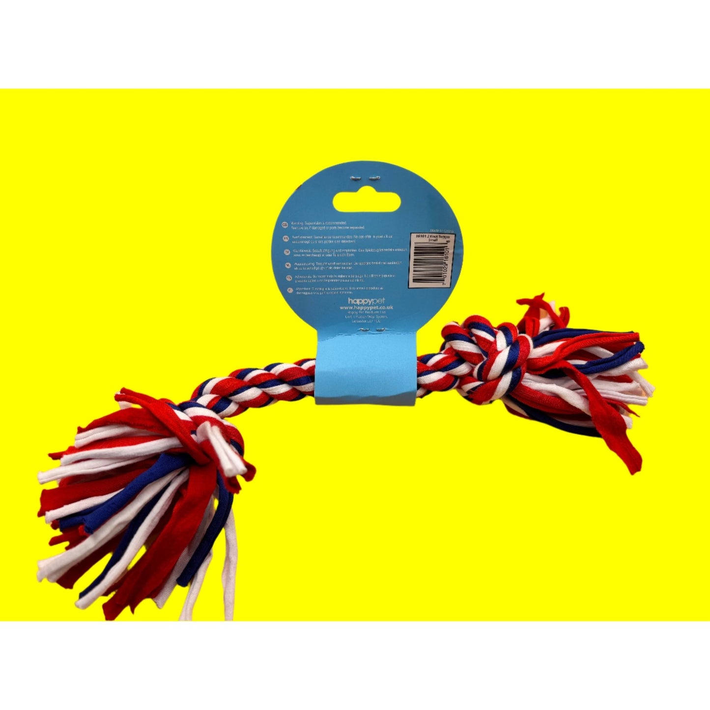 TWIST - TEE ROPE - 2 KNOT SMALL - Wild Paws and Claws