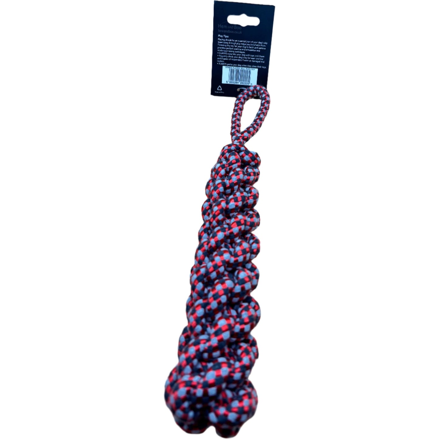 HEM AND BOO ROPE TOY - Wild Paws and Claws
