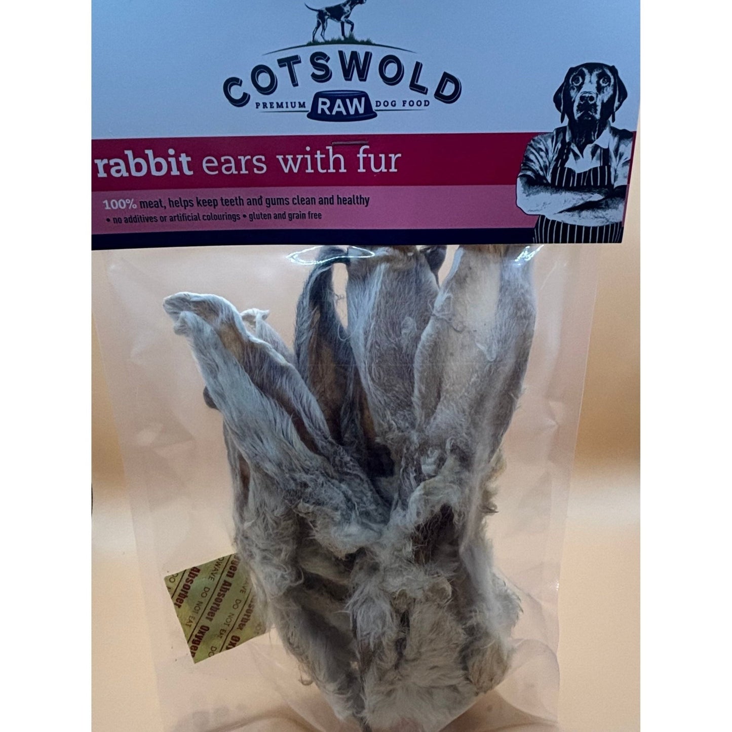 COTSWOLD RABBIT EARS WITH FUR - Wild Paws and Claws
