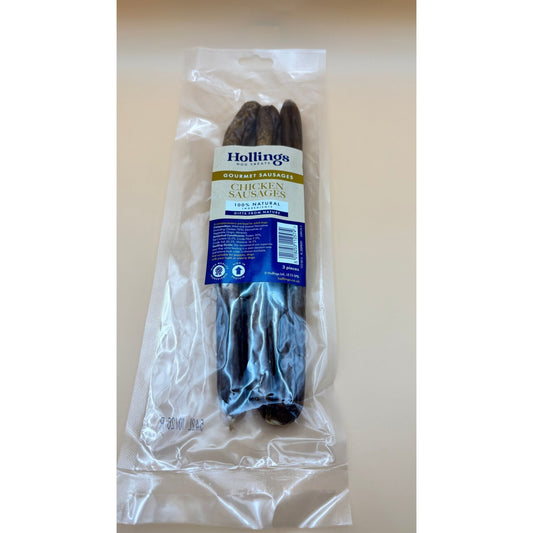 HOLLINGS CHICKEN SAUSAGES - 3PCS - Wild Paws and Claws