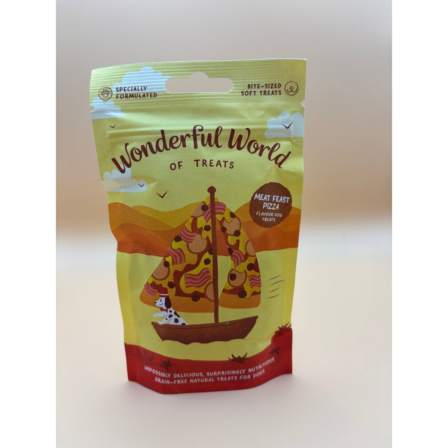 WONDERFUL WORLD OF TREATS - MEAT FEAST PIZZA - Wild Paws and Claws