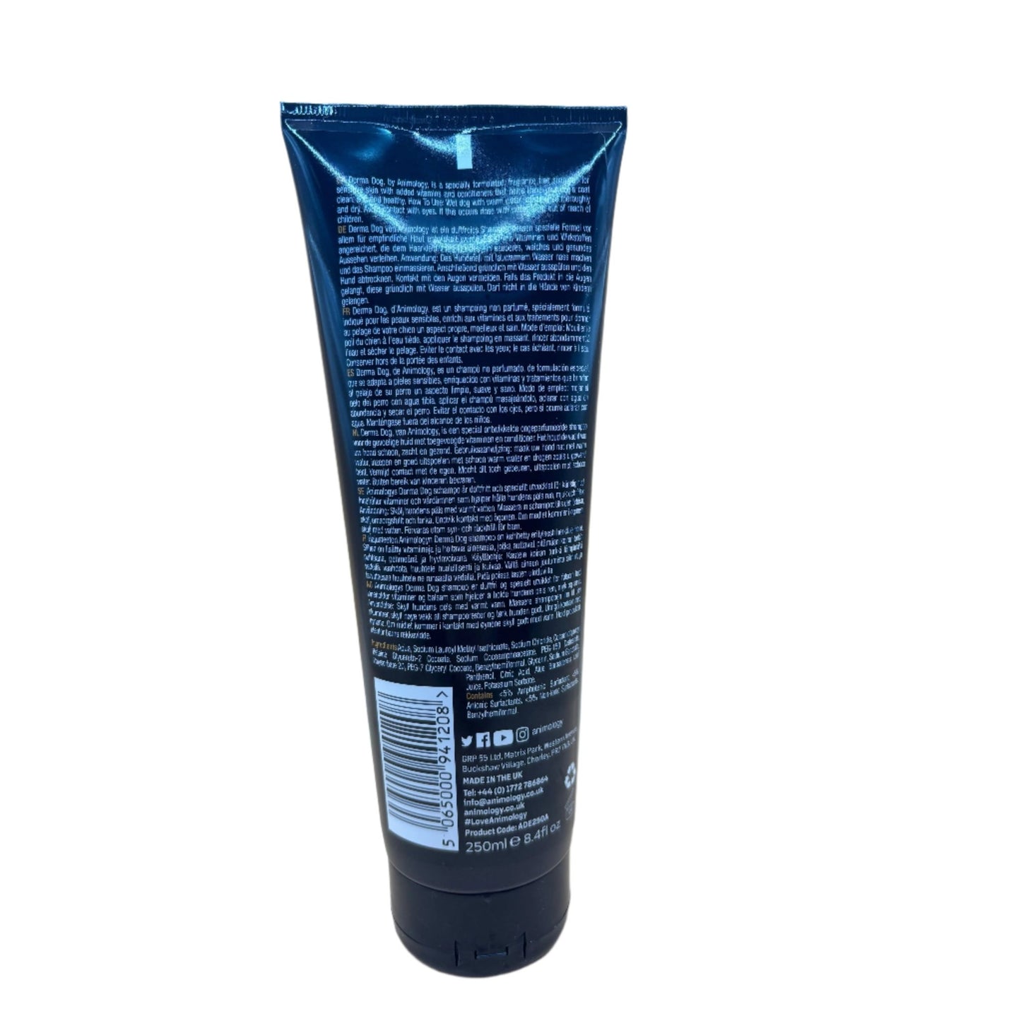 ANIMOLOGY DERMADOG SHAMPOO - 250ML - Wild Paws and Claws
