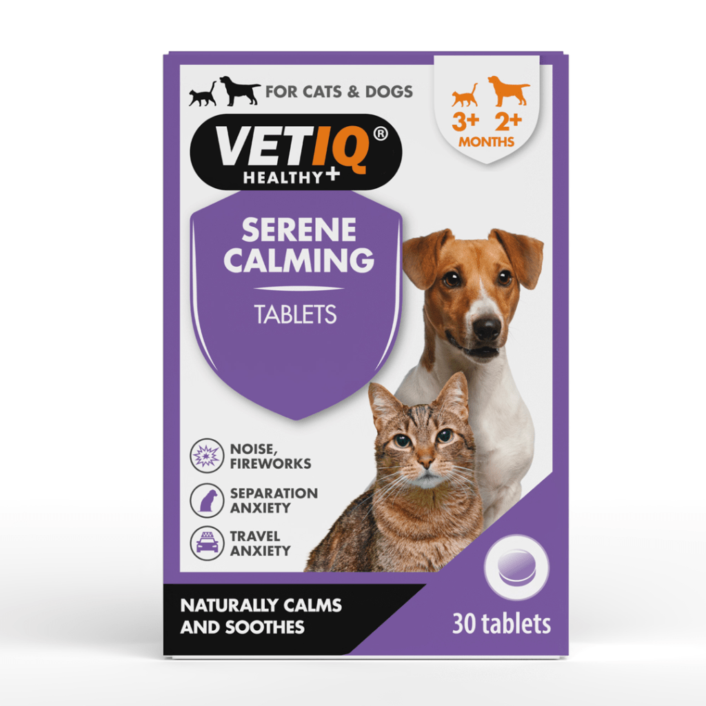 VetIQ Serene Calming Tablets for Cats & Dogs (30s) - Wild Paws & Claws