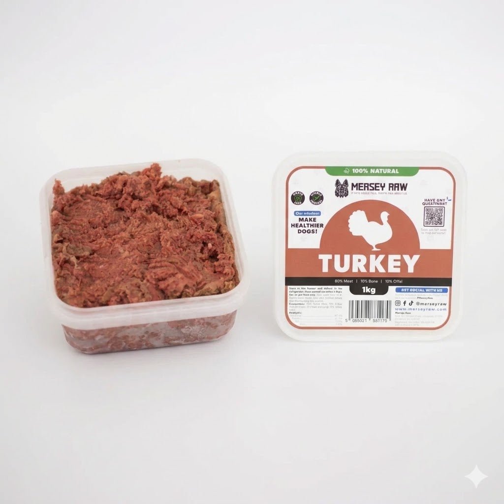 Mersey Raw - Turkey - 1kg - Wild Paws and Claws