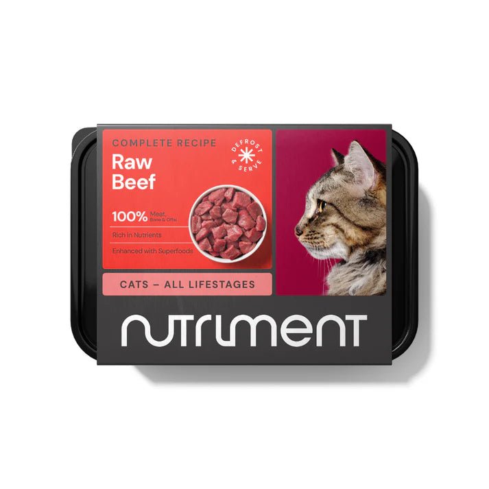 Nutriment - Raw - Cat - Beef - 500g - Wild Paws and Claws
