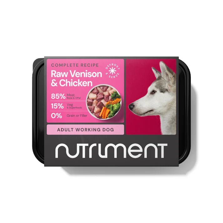 Nutriment - Adult - Raw Venison & Chicken - Wild Paws and Claws
