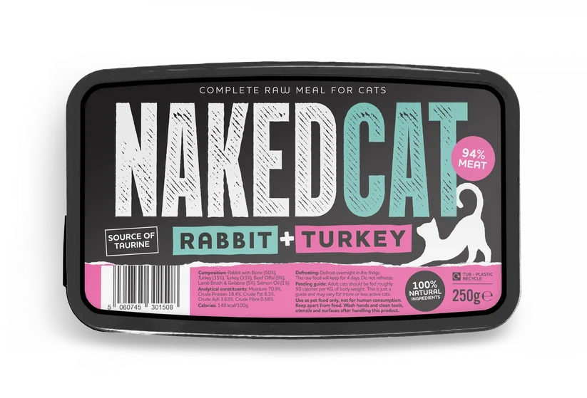Naked Cat Rabbit & Turkey 350g