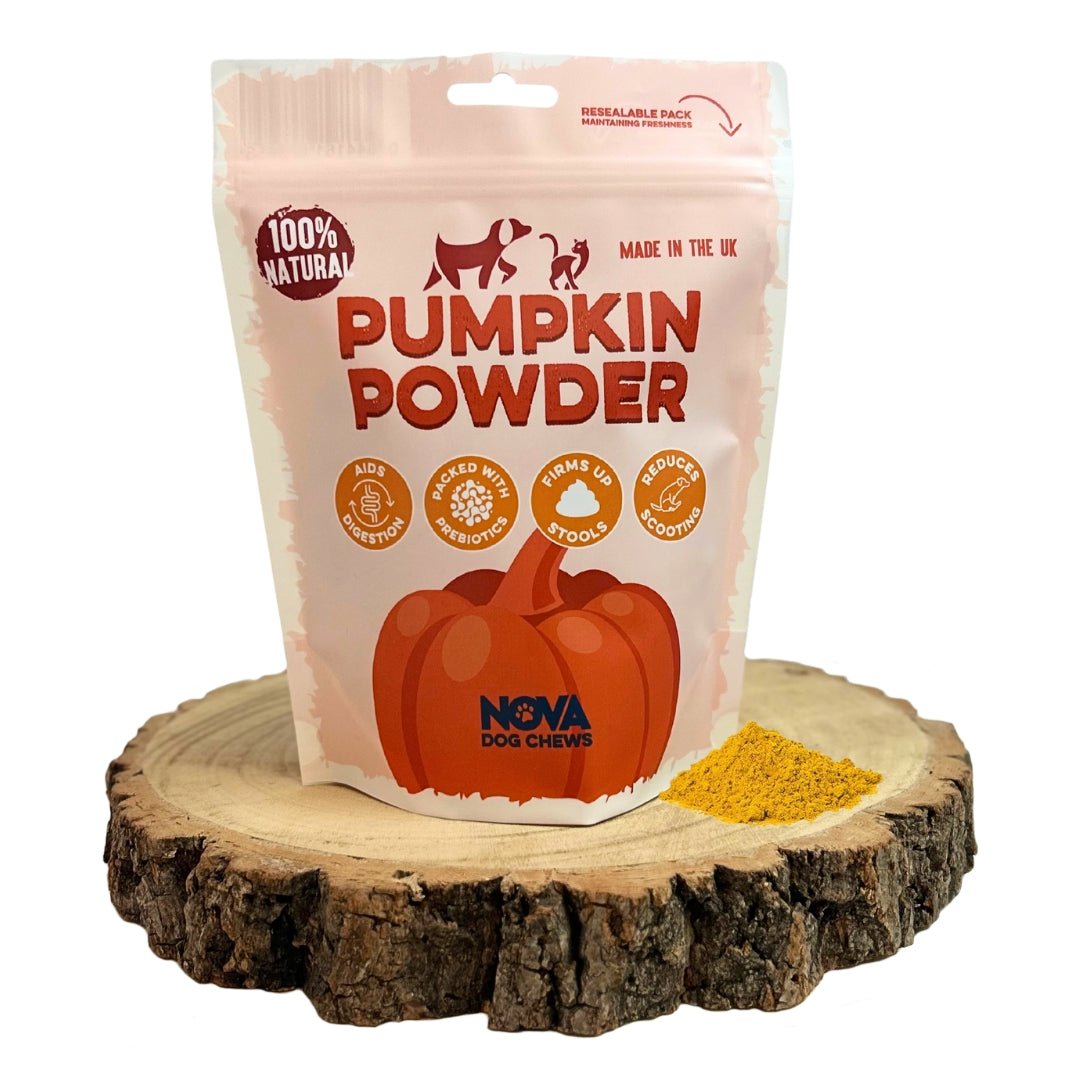Pumpkin Powder: A Natural, High‑Fiber Digestive Support Superfood for Dogs - 200g - Wild Paws and Claws