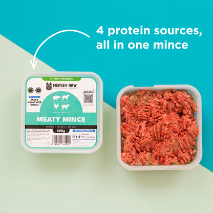Mersey Raw Meaty Mince 500g