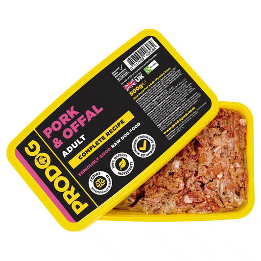 Pork & Offal Complete Raw Dog Food Meal