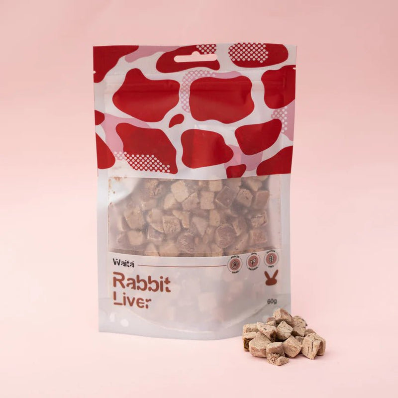 Freeze dried - Rabbit Liver 60g - Wild Paws and Claws