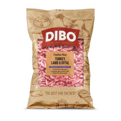 Dibo Turkey, Lamb & Offal freeflow 1kg