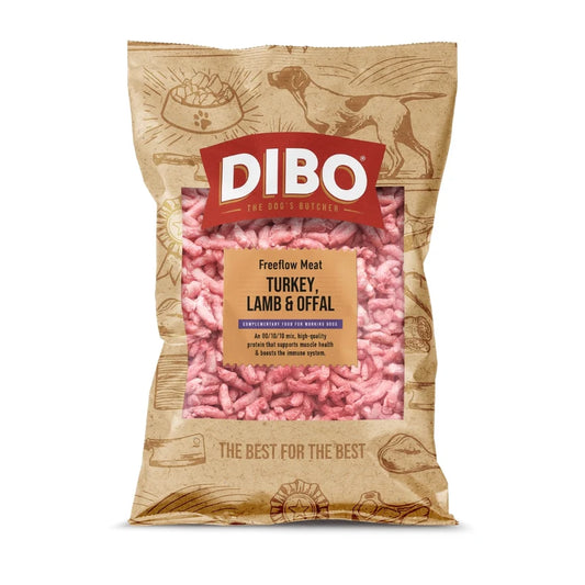 Dibo Turkey, Lamb & Offal freeflow 1kg