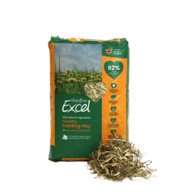 Excel Feeding Hay with Dandelion & Marigold - 1KG - Wild Paws and Claws