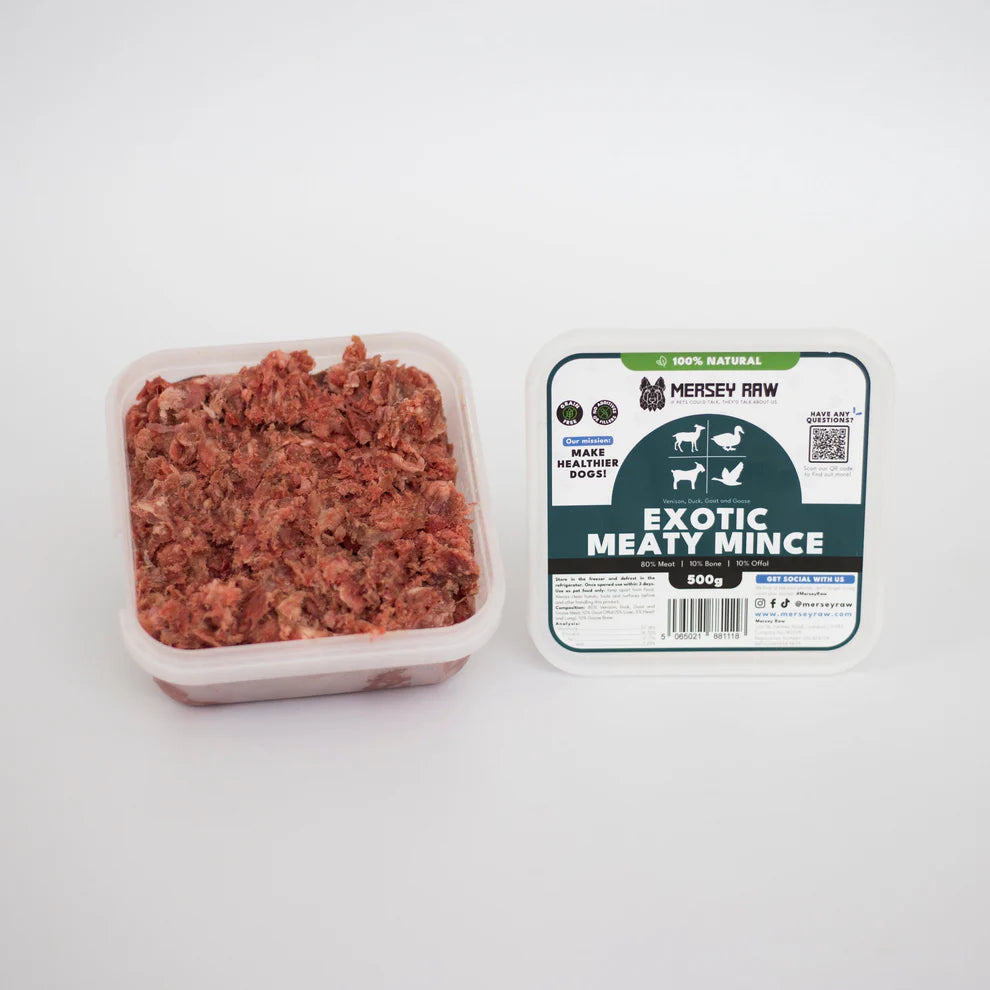 Mersey Raw - Exotic meaty mince - 500g