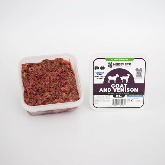 Mersey Raw - Goat & Venison - 500g
