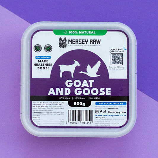 Mersey Raw Goat & Goose 500g